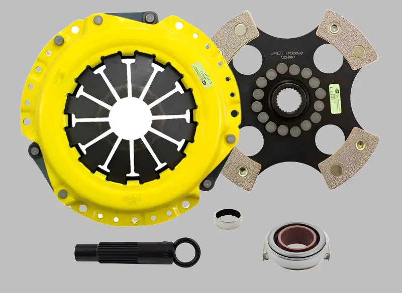 Act 02-06 Rsx Type-S 4 Puck Clutch Kit With Hd Pressure Plate 4 Pad Rigid Disc 1