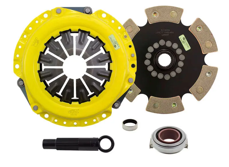 Act 02-06 Rsx Type-S Xtreme Race Clutch Kit With Rigid 6 Pad Clutch Disc 1