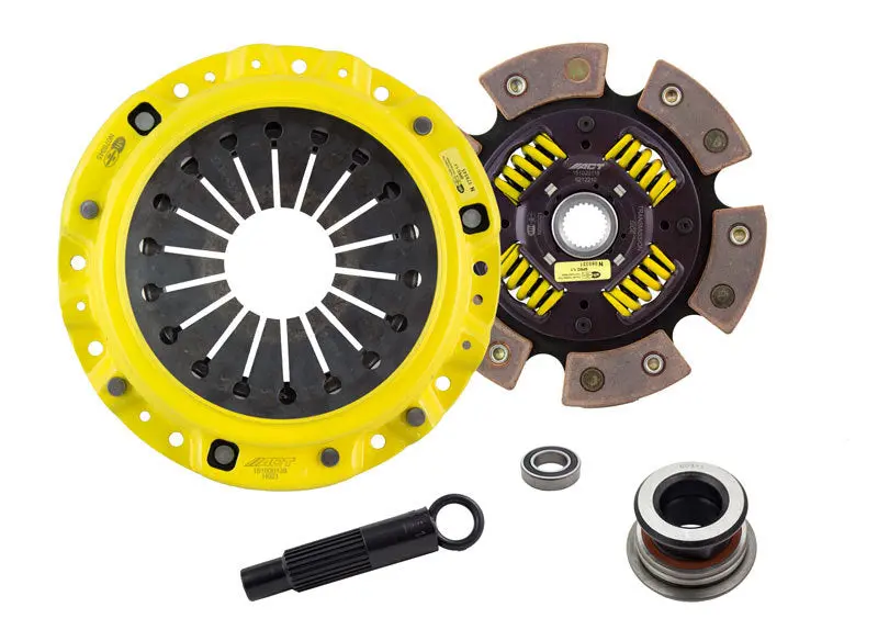 Act Heavy Duty Pressure Plate With Race Sprung 6 Pads Clutch Kit For S2000 '00-09 1