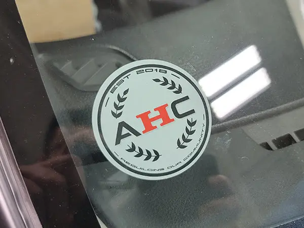 Ahc Circle Decal Sticker 1