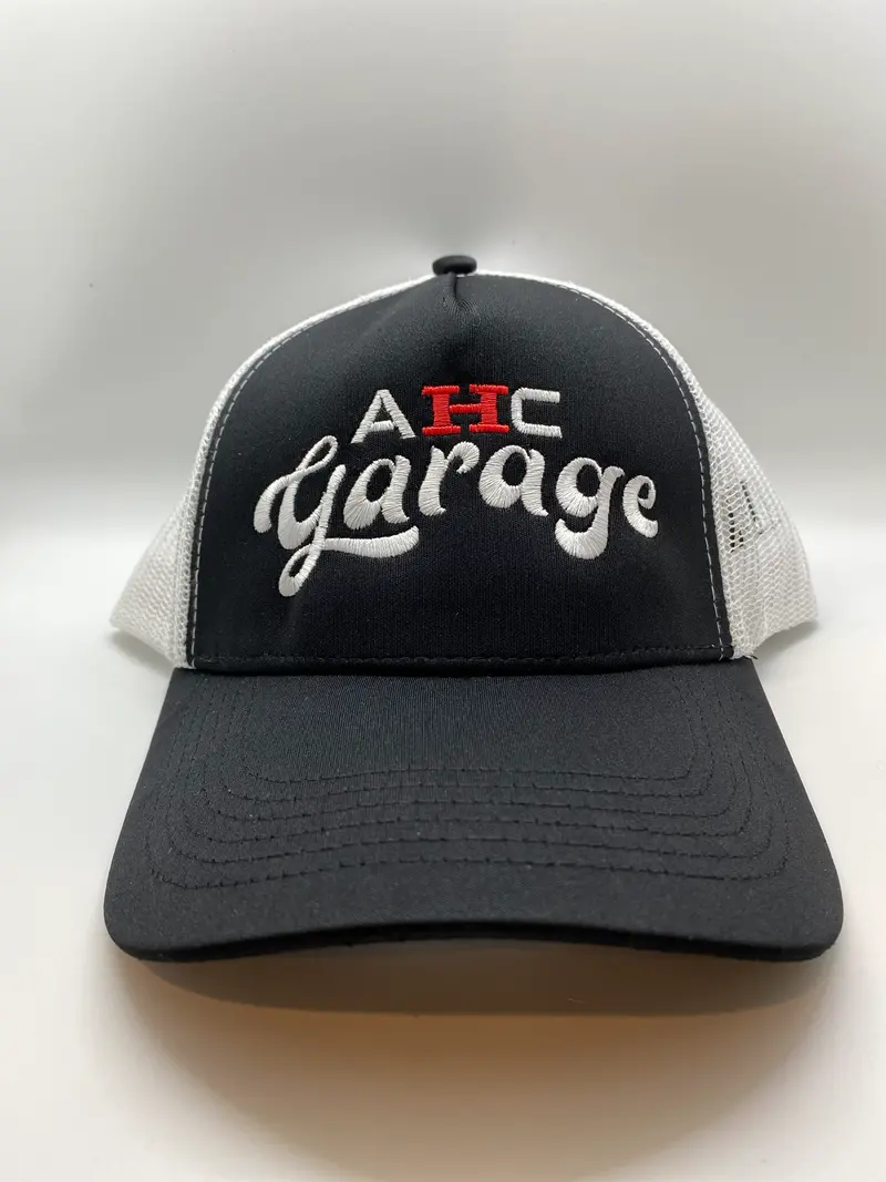 Ahc Garage Mesh-Back Snapback Hat 1