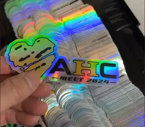 Ahc Meet 2024 Holographic Vinyl Decal 1