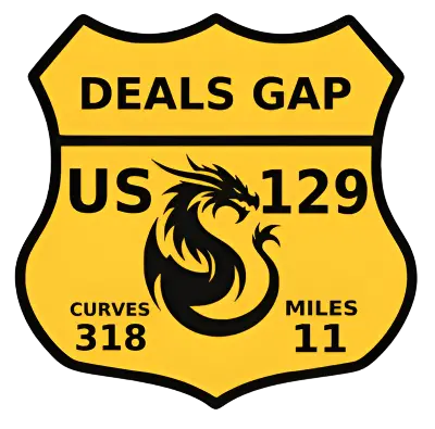 Ahc “Tail Of The Dragon” Us-129 Vinyl Decal - 2.78×2.75″ Adventure Sticker (Decal) 1