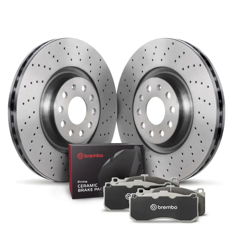Brembo Oe 2002 Audi A4 Rear Disc Brake Kit 1