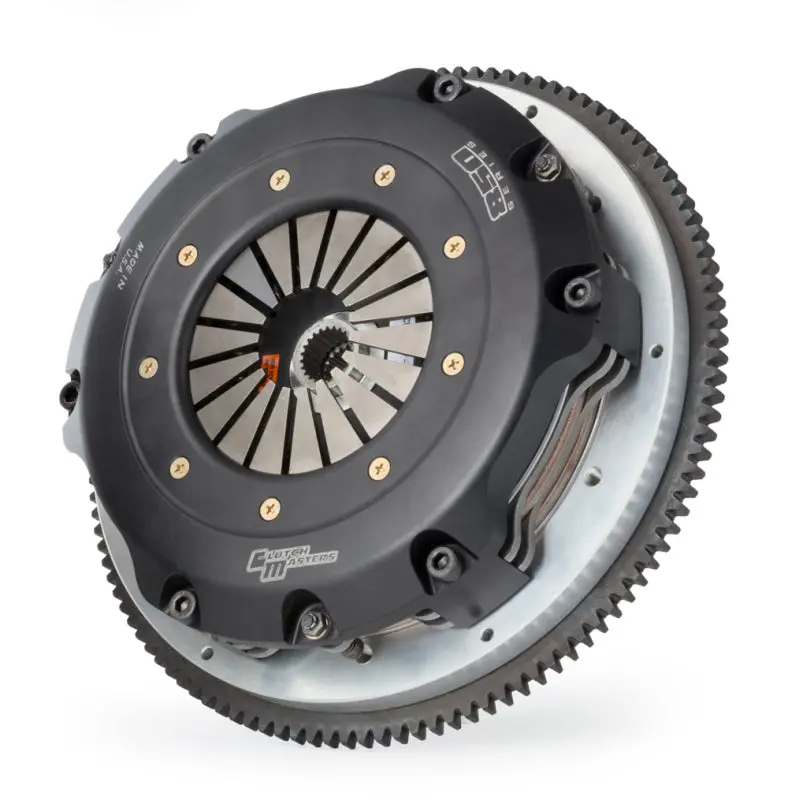 Clutch Masters 01-07 Mitsubishi Lancer Evo 850 Street Twin Disc Clutch Kit W/Aluminum Flywheel 1