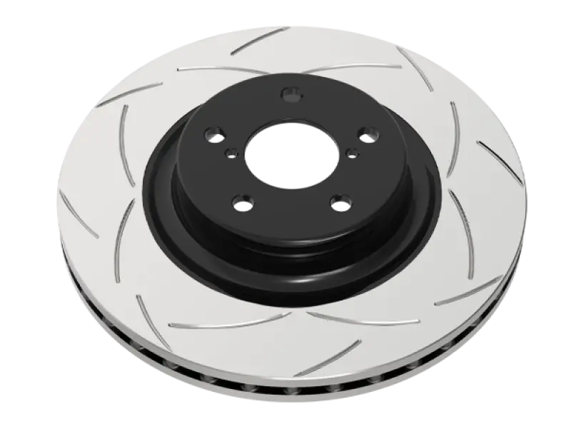 Dba Street T2 Slotted Front Brake Rotors For 2017-2021 Honda Civic Type-R Fk8 (Single Rotor) 1