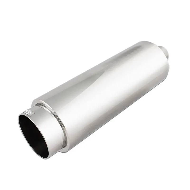 Dc Sport Universal Weld On Muffler 2" Inlet 4" Outlet 1