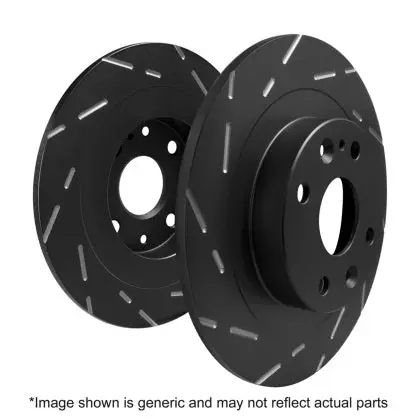 Ebc Usr Slotted Rotors Front For 92-95 Civic Si | 90-01 Integra (4 Lugs) | 99-00 Civic Si 1