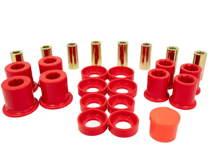 Energy Suspension 09-18 Ram Rear Control Arm Bushing Set - Red 1