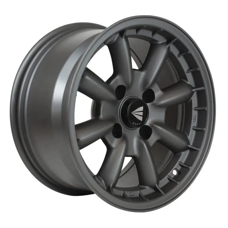 Enkei Compe 16X7 0Mm Offset 4X114.3 Bolt Pattern 72.6Mm Bore Dia Matte Gunmetal Wheel 1