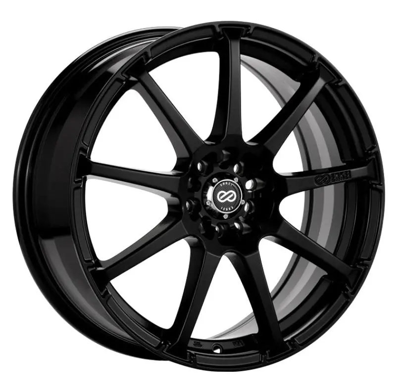 Enkei Edr9 17X7 5X100/114.3 45Mm Offset 72.6 Bore Diameter Black Wheel 1
