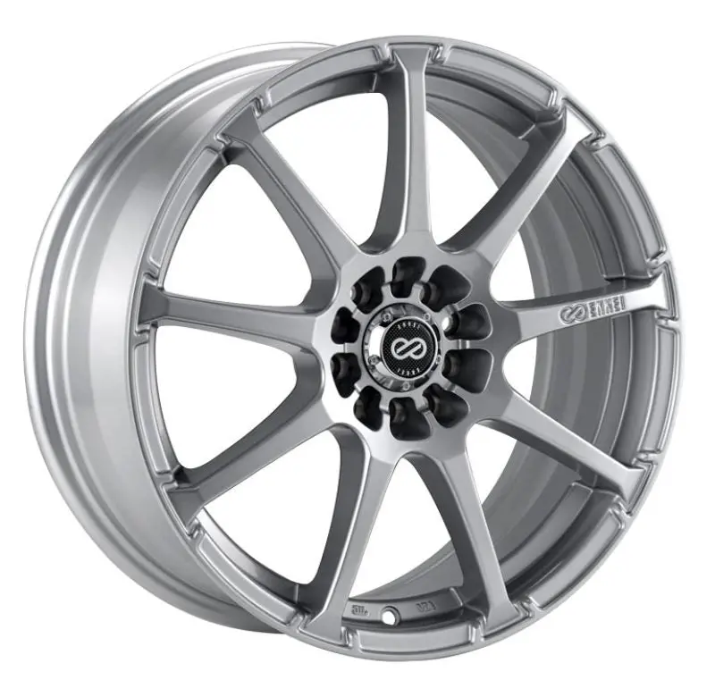 Enkei Edr9 17X7 5X100/114.3 45Mm Offset 72.6 Bore Diameter Silver Wheel 1