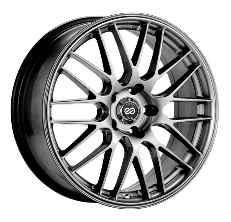 Enkei Ekm3 18X8 5X112 Bolt Pattern 45Mm Offset 72.6 Bore Dia Performance Hyper Silver Wheel 1