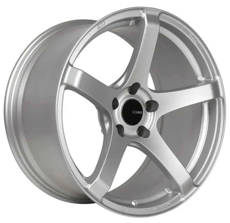 Enkei Kojin 18X8 40Mm Offset 5X114.3 Bolt Pattern 72.6Mm Bore Dia Matte Silver Wheel 1