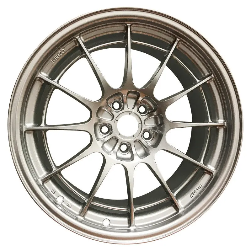 Enkei Nt03+M 18X9.5 5X108 40Mm Offset 72.6Mm Bore F1 Silver Wheel 1