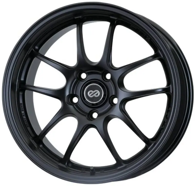 Enkei Pf01 17X9 5X114.3 48Mm Offset 75Mm Bore Diameter Matte Black Wheel 1