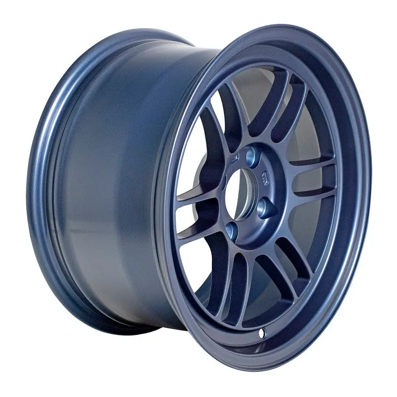 Enkei Rpf1 15X8 4X100 28Mm Offset 5 Hub Bore Matte Blue Wheel - 11.64Lbs 1