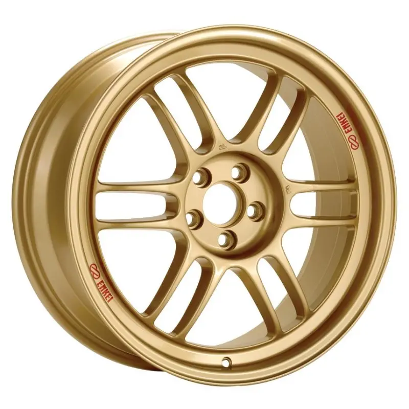 Enkei Rpf1 17X8 5X114.3 45Mm Offset 73Mm Bore Gold Wheel 05-07 Sti/06-10 Civic Si 1