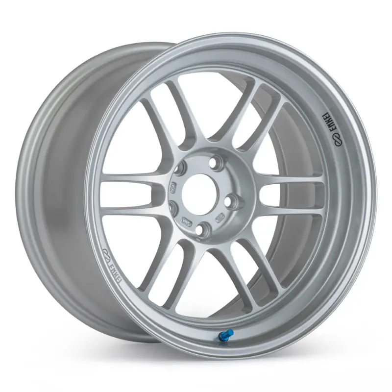 Enkei Rpf1rs 18X10.5 5X114.3 10Mm Offset 75Mm Bore Silver Wheel 1