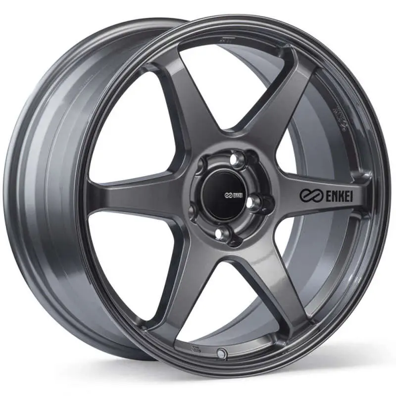 Enkei T6r 17X9 40Mm Offset 5X114.3 Bolt Pattern 72.6 Bore Gloss Gunmetal Wheel 1
