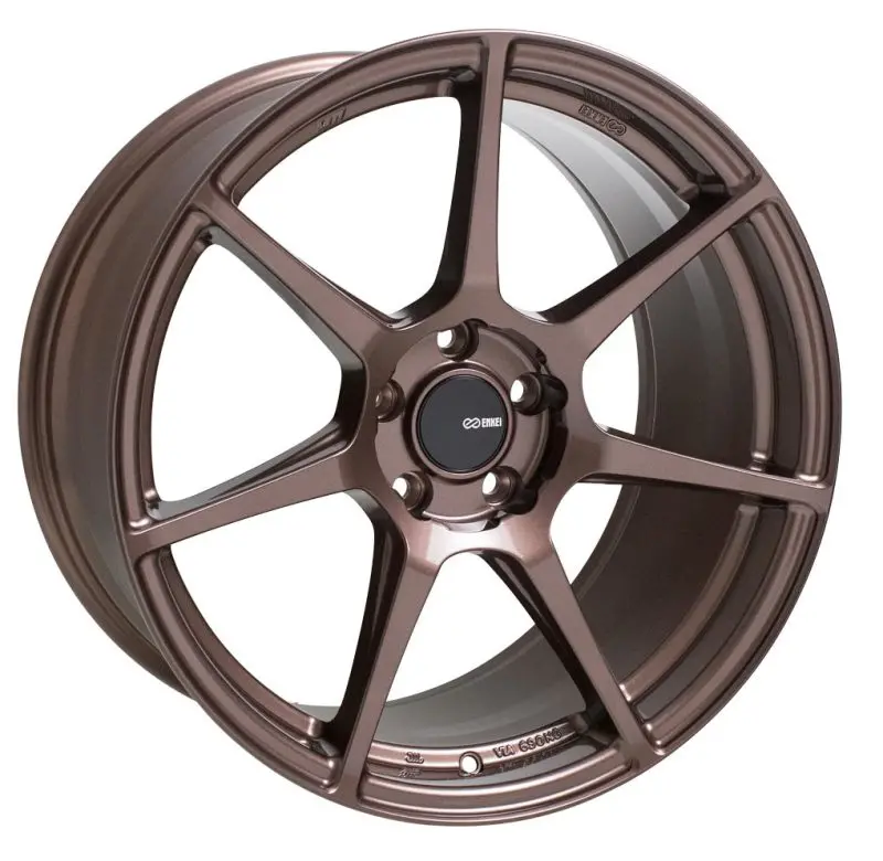 Enkei Tfr 17X8 5X112 45Mm Offset 72.6 Bore Diameter Copper Wheel 1