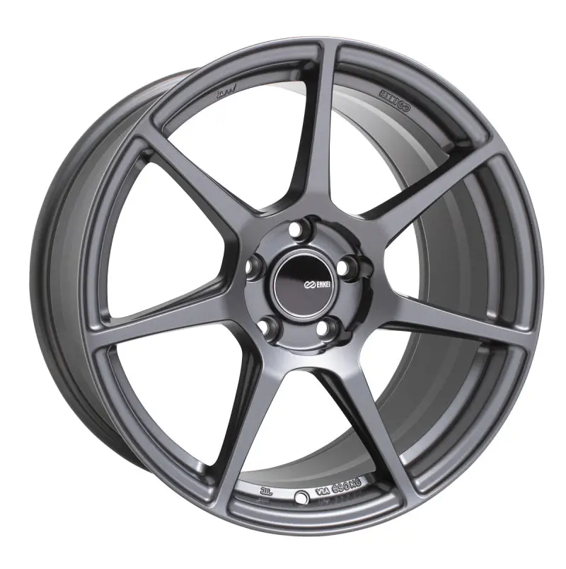 Enkei Tfr 18X8.5 5X114.3 38Mm Offset 72.6 Bore Diameter Matte Gunmetal Wheel 1