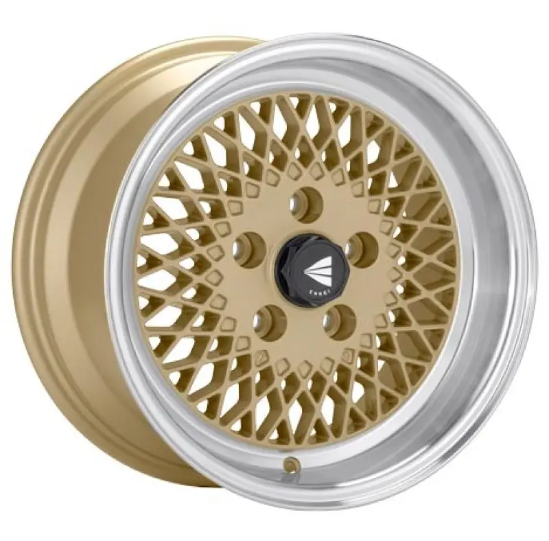 Enkei92 Classic Line 15X7 38Mm Offset 4X100 Bolt Pattern Gold Wheel 1