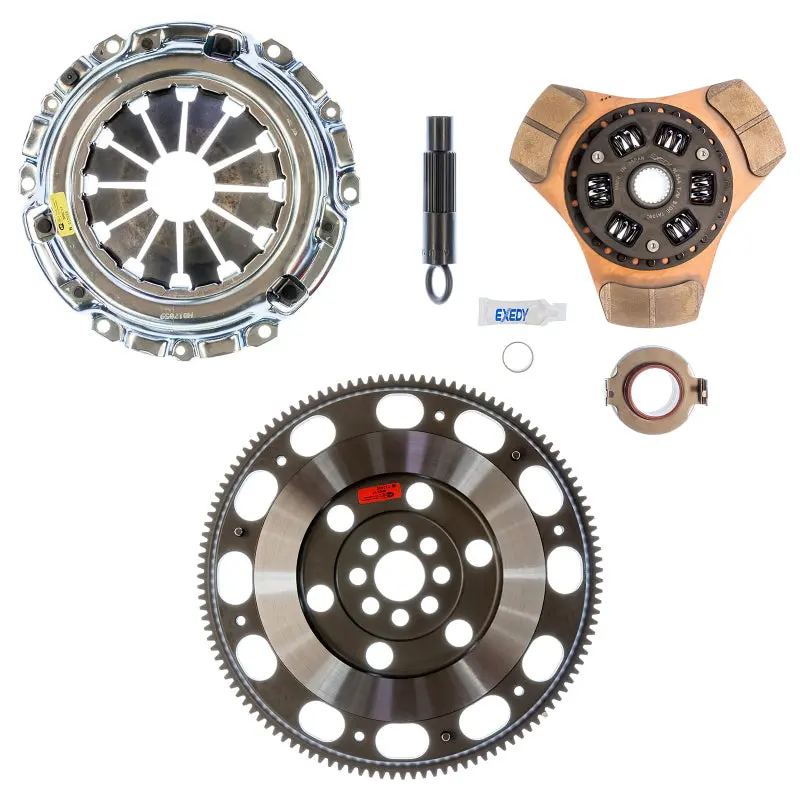 Exedy Stage 2 Cerametallic Clutch Thick Disc With Hf02 Lightweight Flywheel K20a/2/3 | K20z1/3 |K24a2/4 | 08951Fw 1