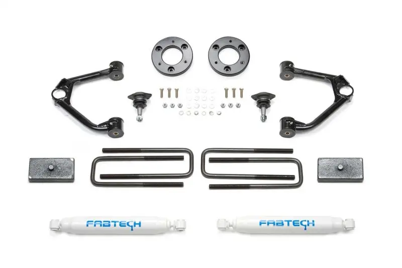 Fabtech 19-20 Gm K1500 P/U W/Trail Boss/At4 Pkg 1.5In Budget Sys W/Perf Shks 1