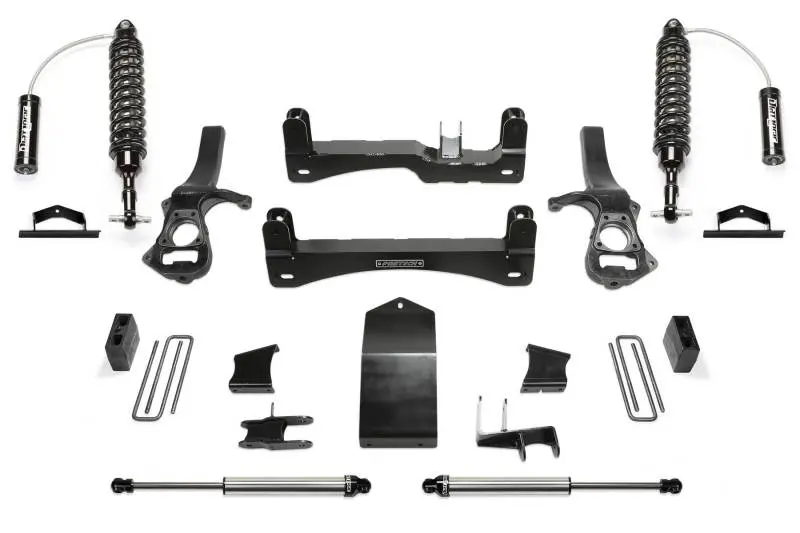Fabtech 19-20 Gm K1500 P/U W/Trail Boss/At4 Pkg Diesel 4In Perf Sys W/Dl 2.5 Resi & 2.25 1