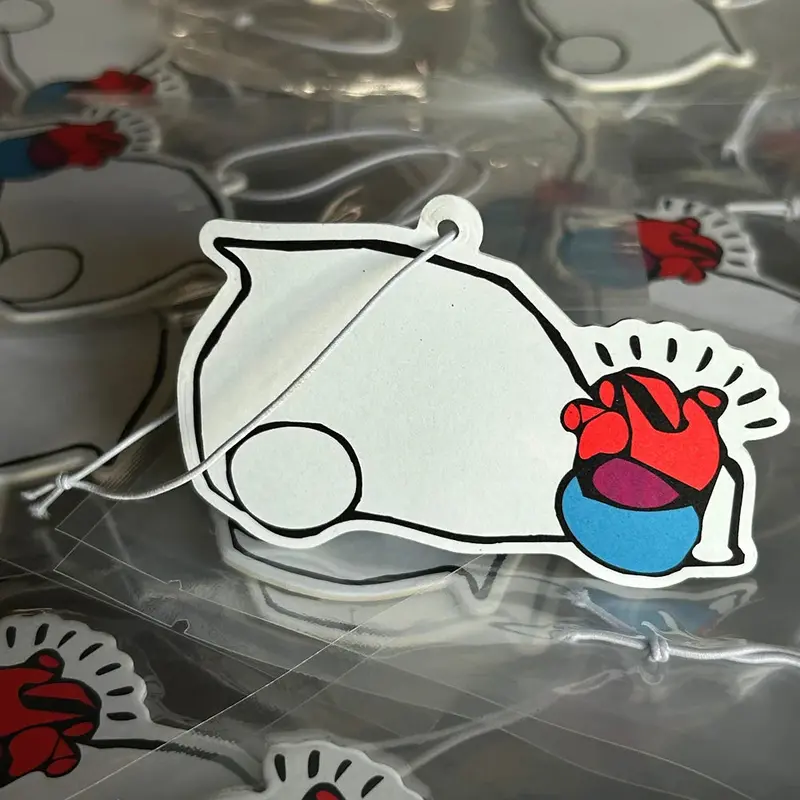 Ff Heart Air Freshener 1
