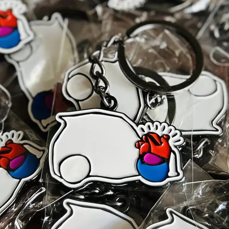 Ff Squad Heart Keychain 1