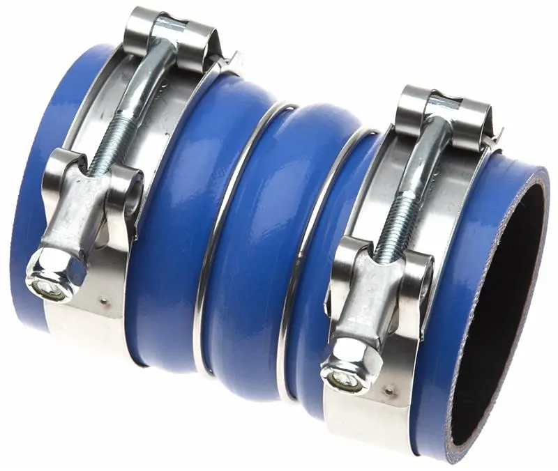 Gates 05-16 Chevy Silverado V-8 6.6L Diesel Turbo To Pipe (Hot Side) Turbocharger Hose Kit (Molded) 1
