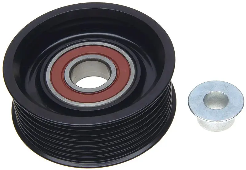 Gates 05-19 Nissan Frontier Steel V-Ribbed 7-Grooved Flanged Idler Pulley 1