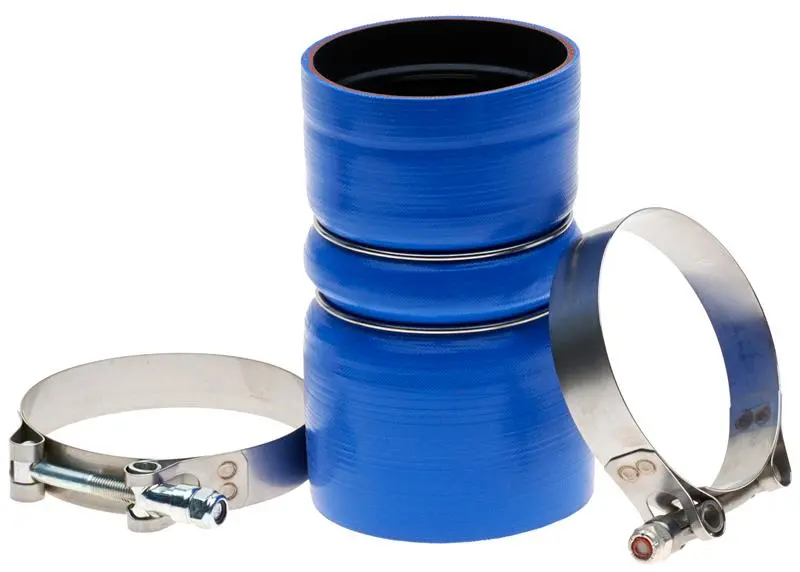Gates 99-03 Ford Super Duty V-8 7.3L Diesel Pipe To Intercooler Cold Side Turbocharger Hose Kit 1