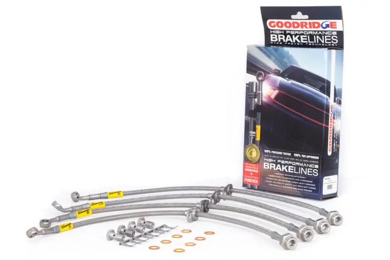 Goodridge 03+ Honda Accord W/ Rear Disc Brake Lines | 20006 1