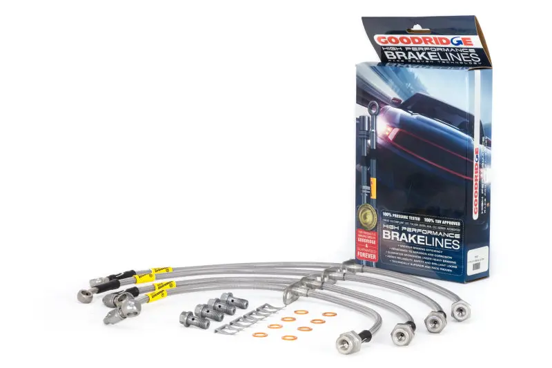 Goodridge 17-21 Honda Civic (Base/Lx/Ex) Ss Brake Lines | 20042 1