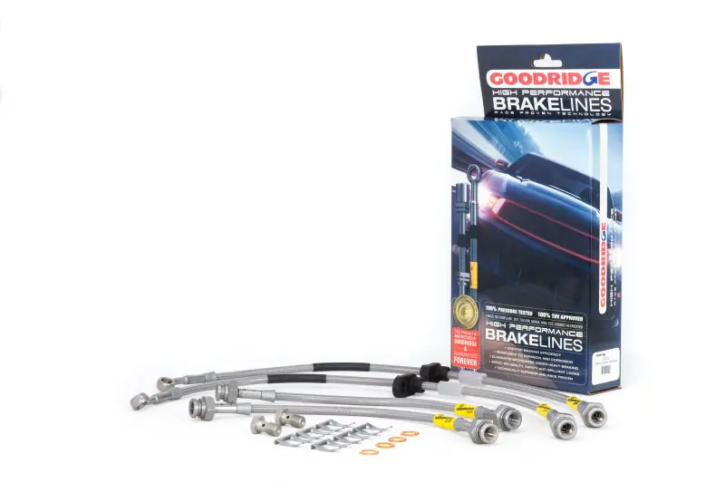 Goodridge 96-00 Honda Civic Lx/Ex W/ Lg Front Rotors Brake Lines | 20020 1