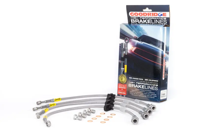 Goodridge 98-00 Honda Accord W/ Rear Disc Brake Lines | 20004 1