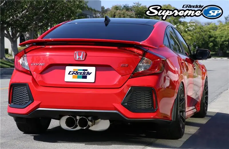 Greddy Supreme Sp Exhaust System For 2017-2021 Honda Civic Si Sedan 1
