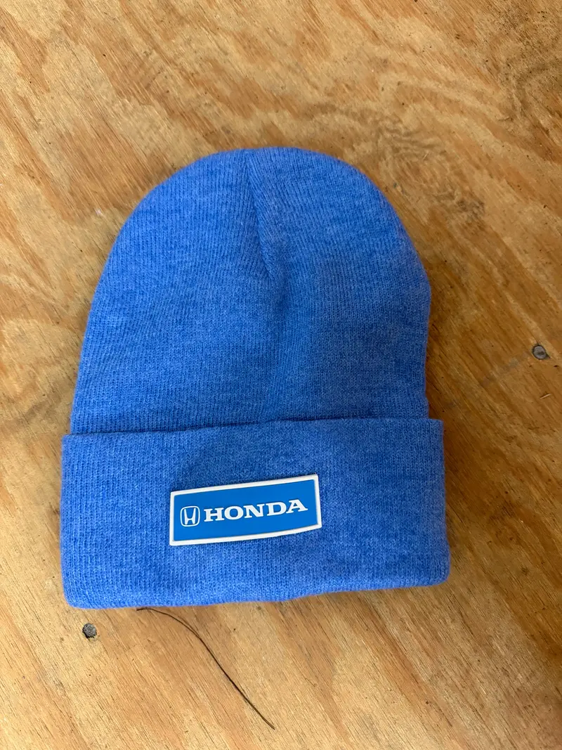 Honda Blue Heathered Beanie 1