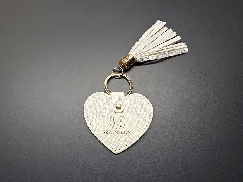 Honda Heart Tassel Keychain 1
