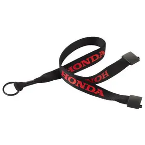 Honda Lanyard Black With Red Letters 1