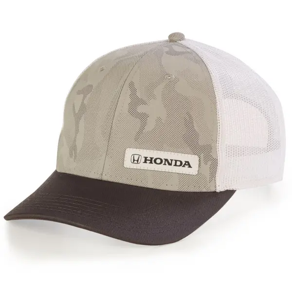 Honda Official Gray Tonal Camo Cap (Trucker Hat) 1