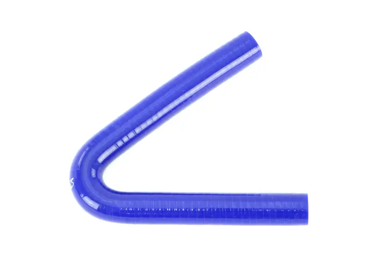 Hps 1/4" (6.5Mm) Silicone 135 Degree Elbow Coupler Hose, High Temp 4-Ply Reinforced, Blue 1