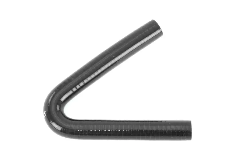 Hps 1-7/8" (48Mm) Silicone 135 Degree Elbow Coupler Hose, High Temp 4-Ply Reinforced, Black 1