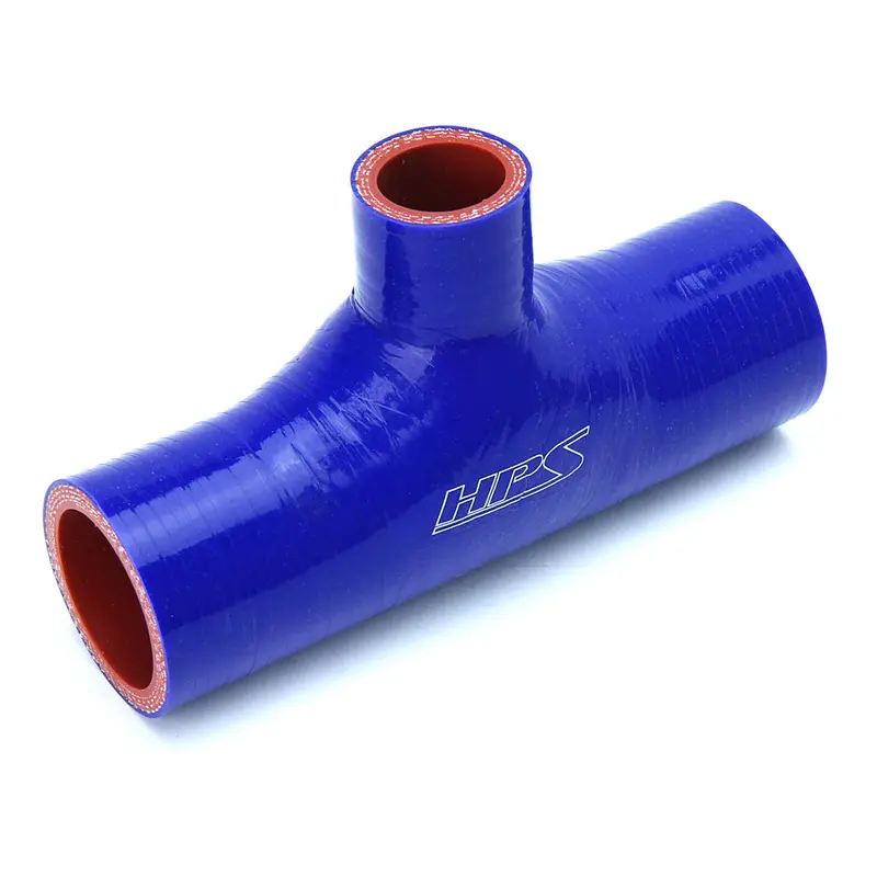 Hps 1" Id , 1" Id Branch Blue Silicone Coupler Coolant T Hose Tee Adapter 1