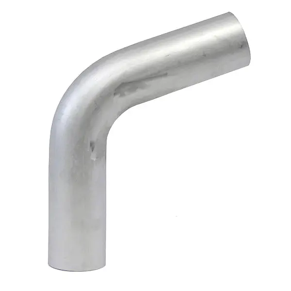 Hps 2.25" Od 70 Degree Bend 6061 Aluminum Elbow Pipe 16 Gauge W/ 3" Clr 1