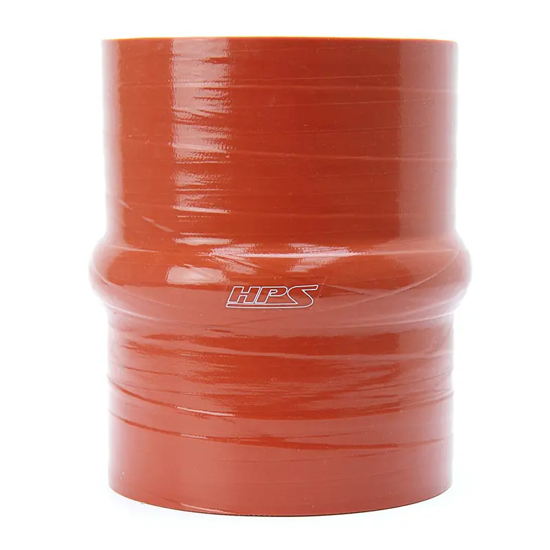 Hps 2" Id , 6" Long High Temp 4-Ply Aramid Reinforced Silicone Hump Coupler Hose Orange (51Mm Id , 152Mm Length) 1