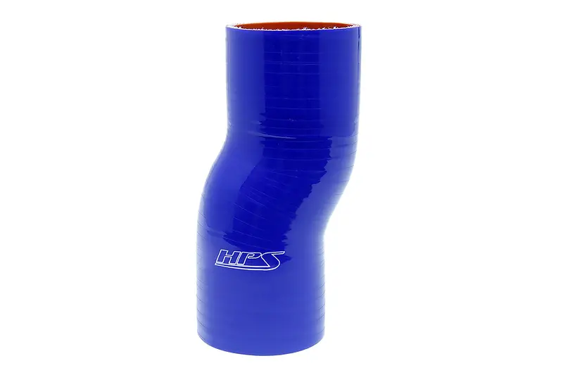 Hps 2" Id , 6" Long High Temp 4-Ply Reinforced Silicone Offset Coupler Hose Blue (51Mm Id , 152Mm Length) 1